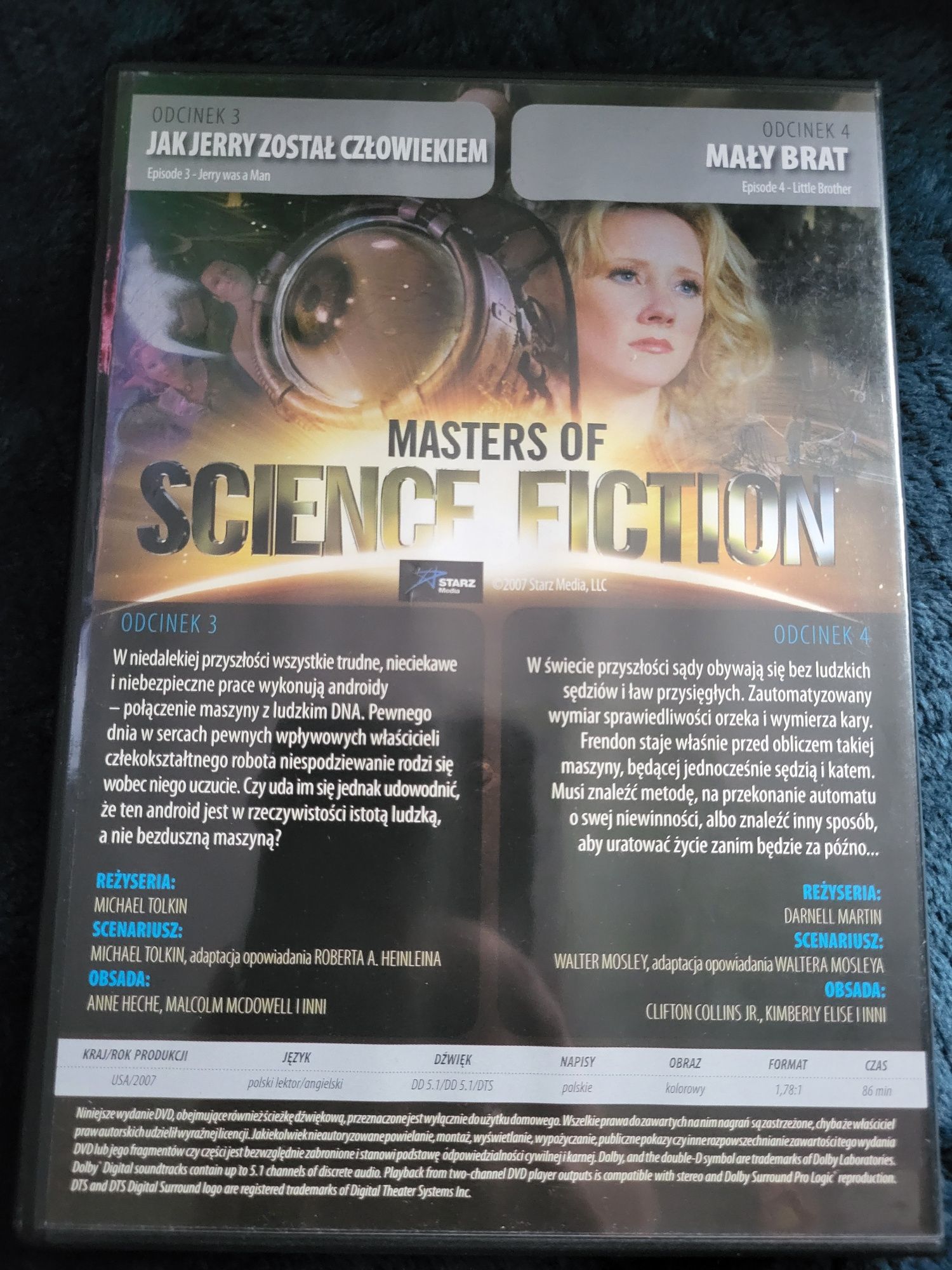 Filmy na Dvd Jak Jerry został człowiekiem i Mały brat, Science fiction