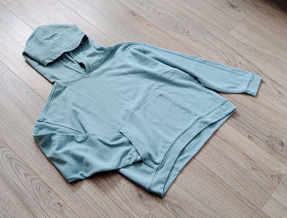 Bluza dresowa brudna mięta r.158/164