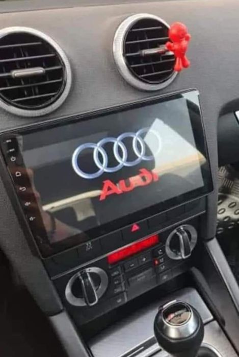 Rádio Audi A3 8P Android 14 com GPS (Novo)
