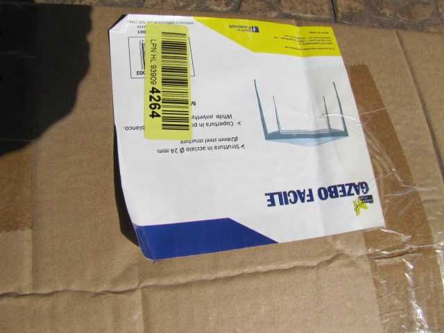 Pawilon ogrodowy namiot altana 3x3m biała Garden Friend