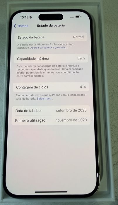 Iphone 15 Pro 128GB - Titanium Natural