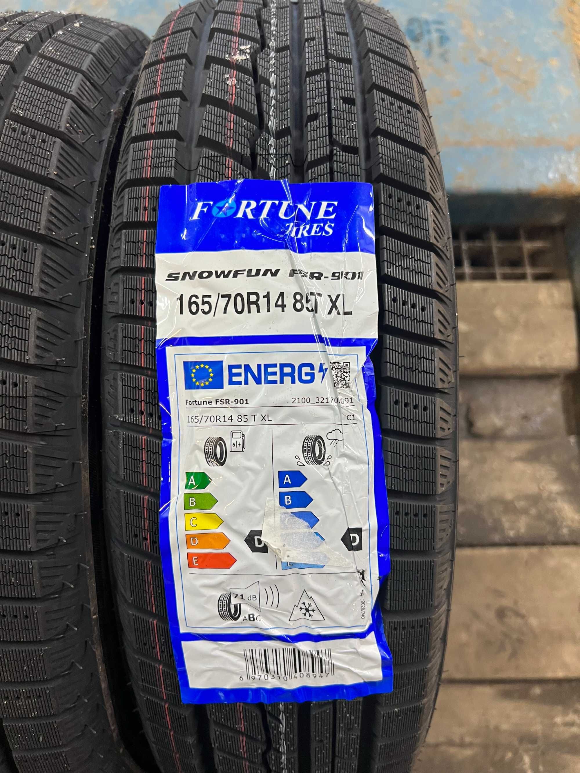 165/70r14 fortune nowe opony zimowe 2023r montaz w cenie