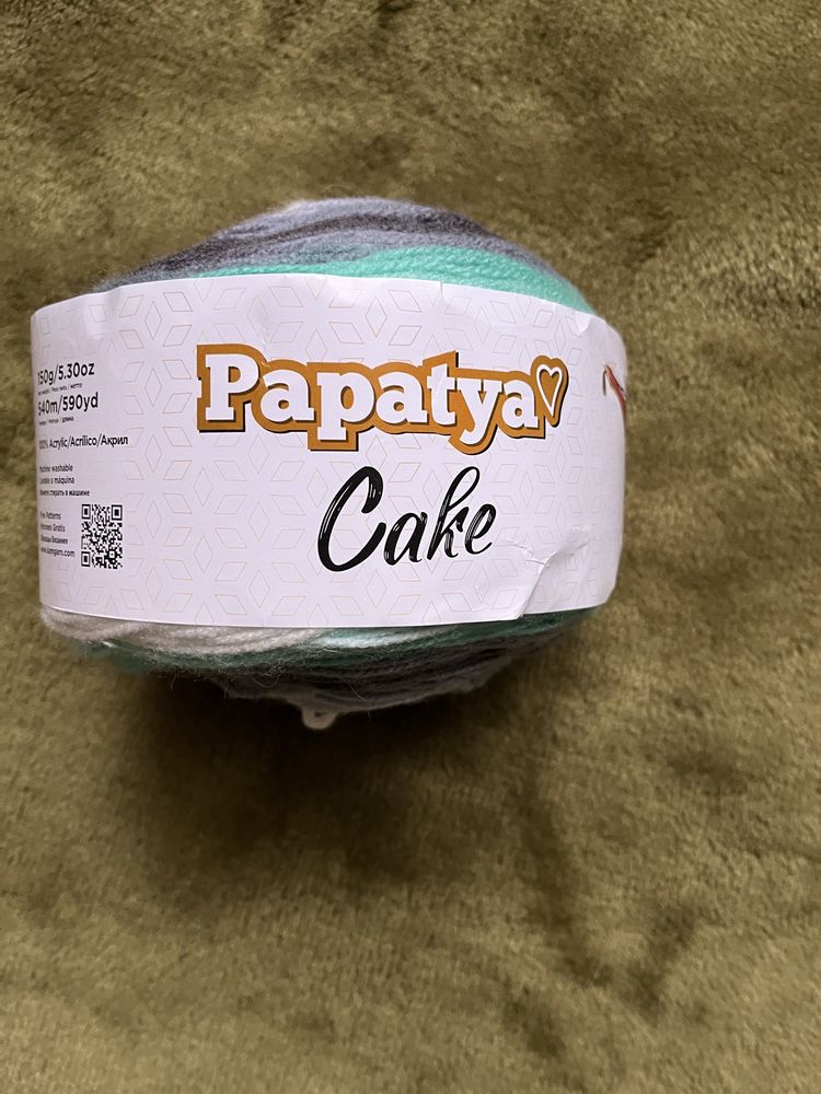 Wloczka Papatya Cake 540m