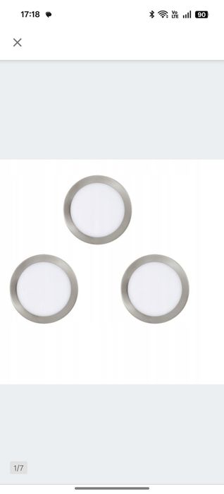 Halogeny LED Eglo Tinus 78737