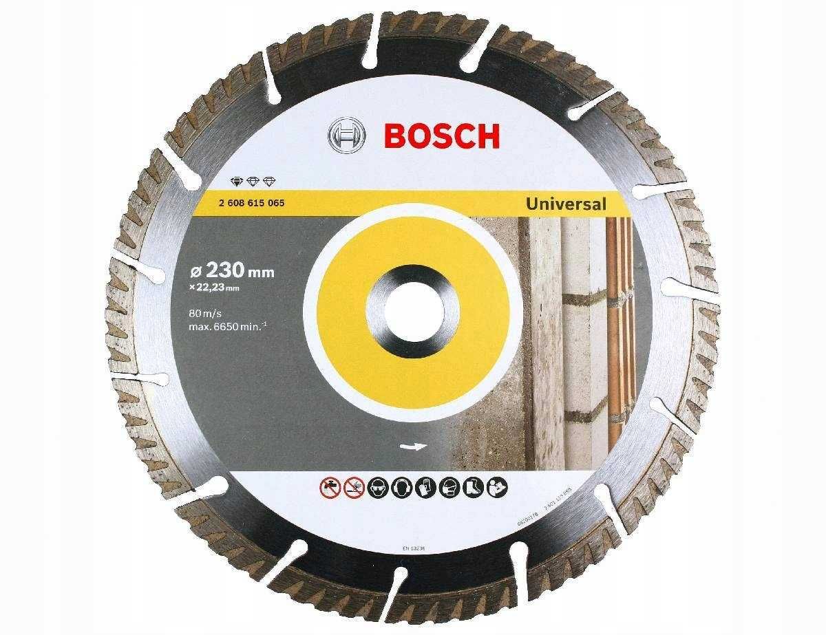 NOWE Bosch Tarcze Diamentowe 230mm UNIWERSALNA Beton Cegła Klinkier
