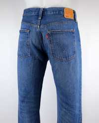Levis 501 CT spodnie jeansy 7/8 boyfriend W30 L34 pas 2 x 46 cm