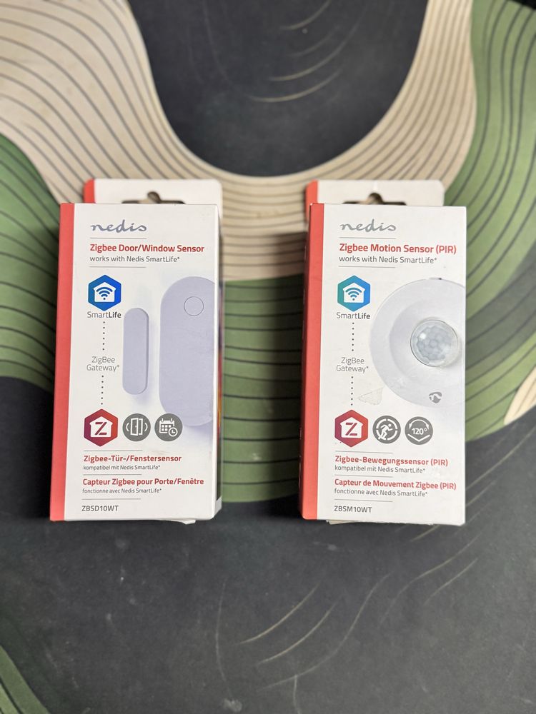 NOVO! 4x Sensores de Porta + 1x Sensor de Movimento PIR