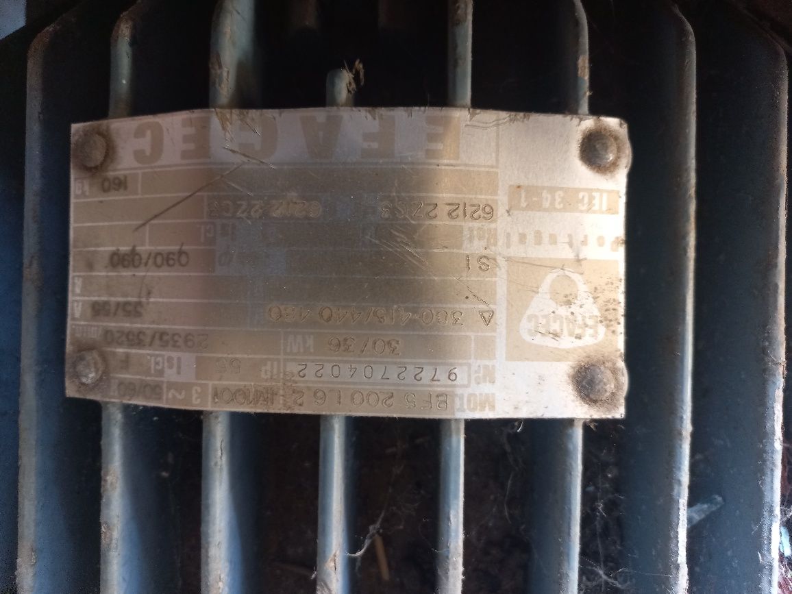 Vendo motores eléctricos