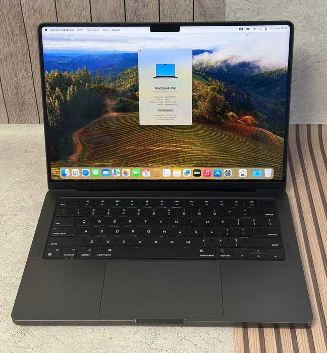 Ноутбук Apple MacBook Pro 14" Space Black Late 2023 (MRX33)