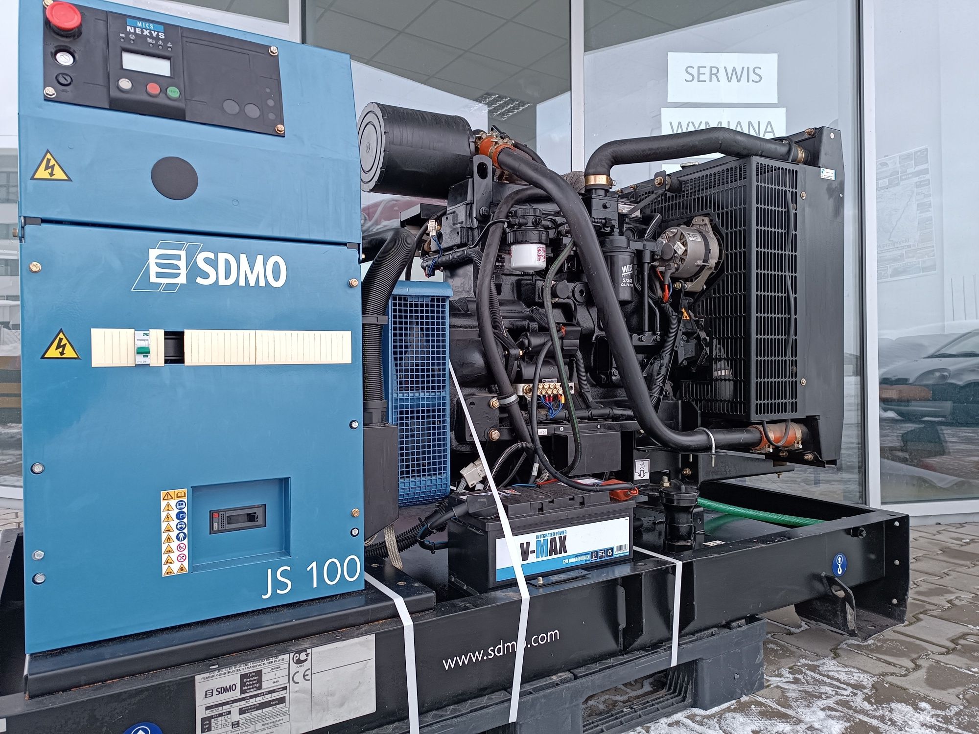 Генератор дизельний SDMO 110 kVA