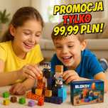 Klocki Magnetyczne Minecraft – Buduj i Twórz Jak w Grze! 54szt.