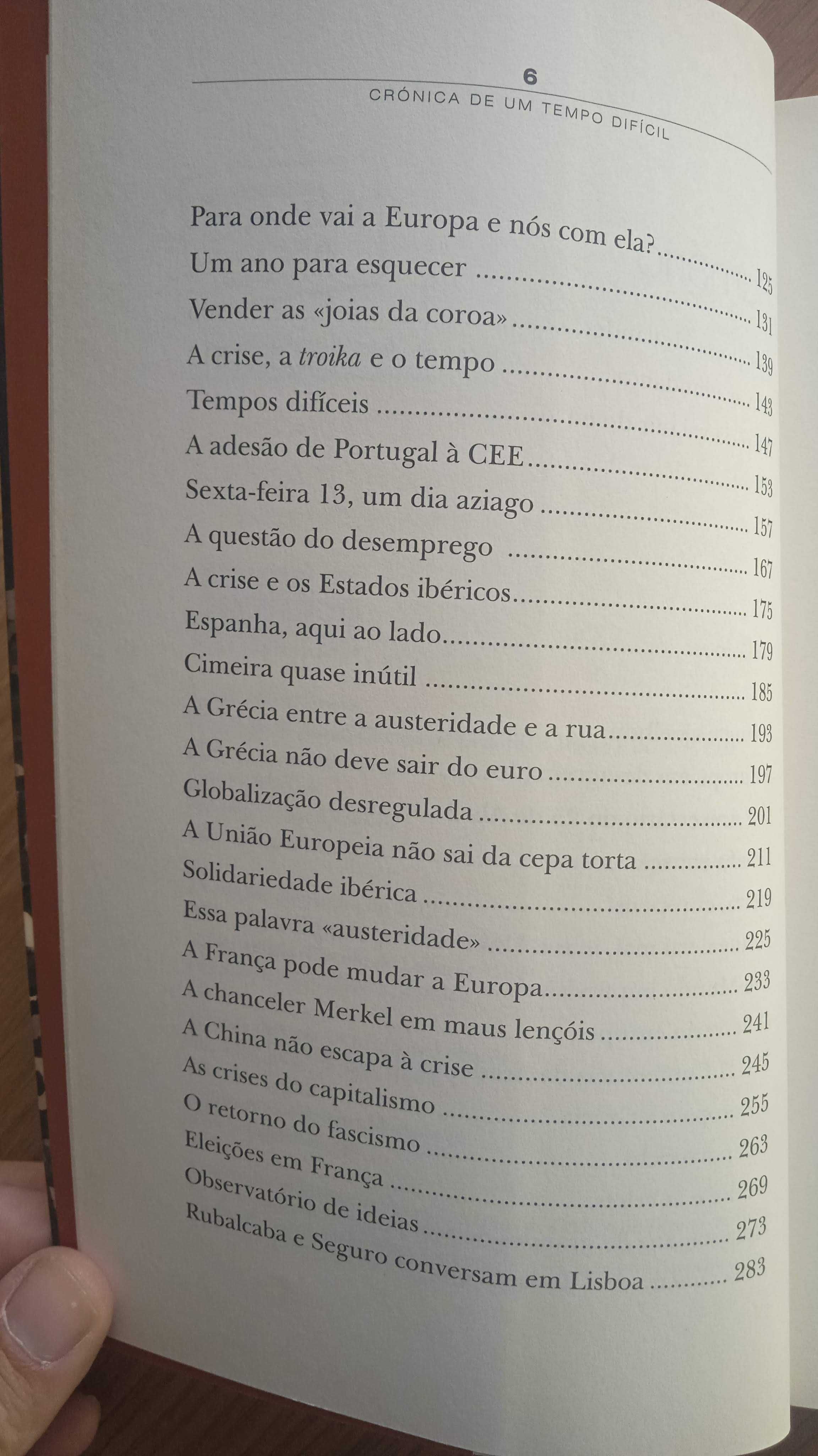 Crónica de um Tempo Difícil de Mário Soares