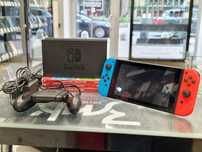 Nintendo Switch V2 32GB Red Blue Joy-con/ Grade B/ 3 gry/ GW 6msc