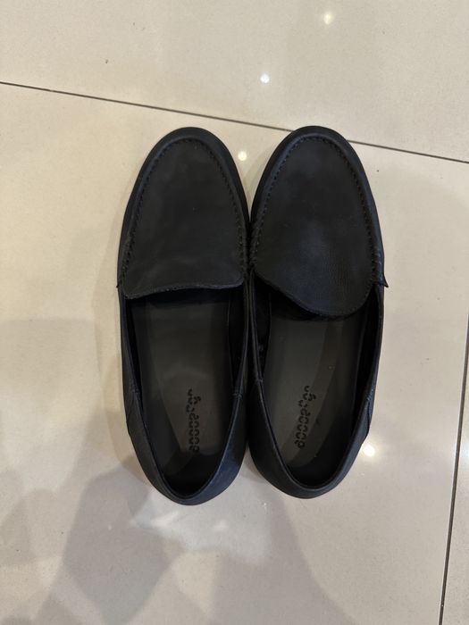 Zara повсякденні шкіряні лофери