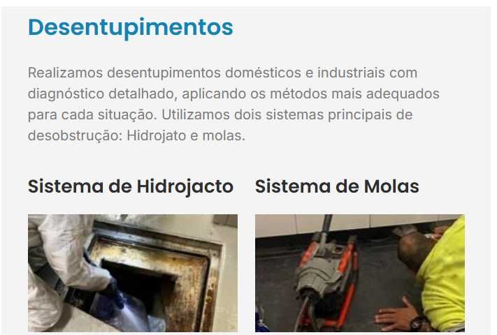 Desentupimentos? É Simples.