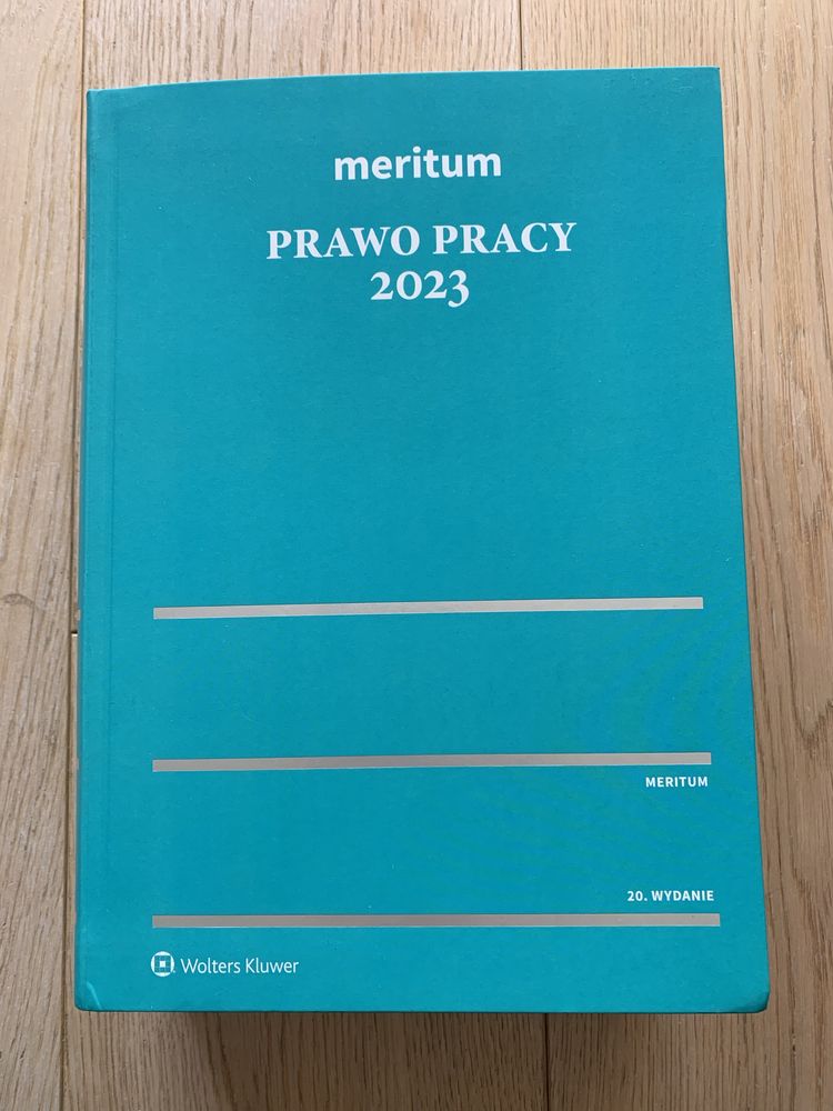 Meritum prawo pracy 2023 Wolters Kluwer