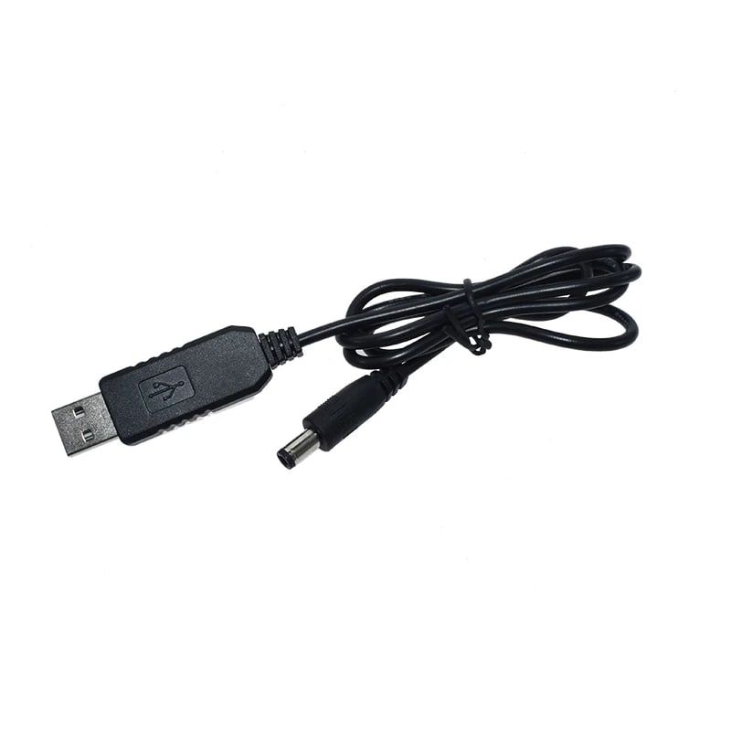USB Кабель (шнур) для WiFi роутера DC 5V на 12V - 5.5mm
