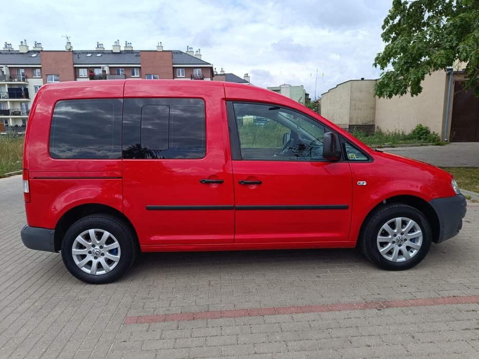VW Caddy 1,4 benzyna + gaz //klimatronik//
