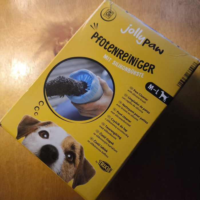 Czyścik do łap Jolly Paw r. M-L - bardzo dobry stan