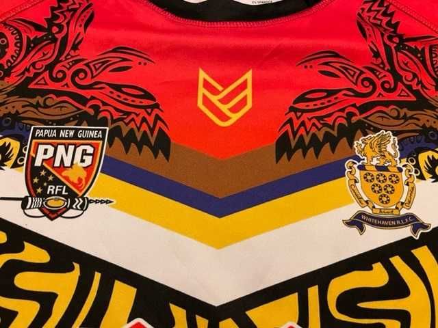 Koszulka rugby Whitehaven RLFC Papua New Guinea APX XL