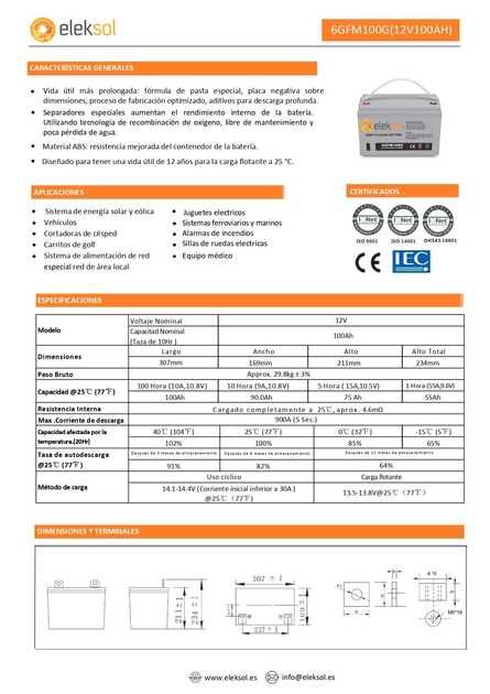 Гелевий Акумулятор/АКБ/Батарея ORBUS Jarrett Monbat 100-200AH