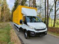 Iveco Daily 70c18 3.0 Diesel 180KM Automat HI-MATIC Klima Tempomat  Grzany Fotel Plandeka Winda 1000KG  2 klucze Max 5100 Rozstaw Pneumatyczne Zawieszenie Winda