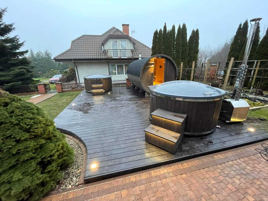 Balia Ogrodowa, Beczka, Jacuzzi, Ruska bania, Sauna.