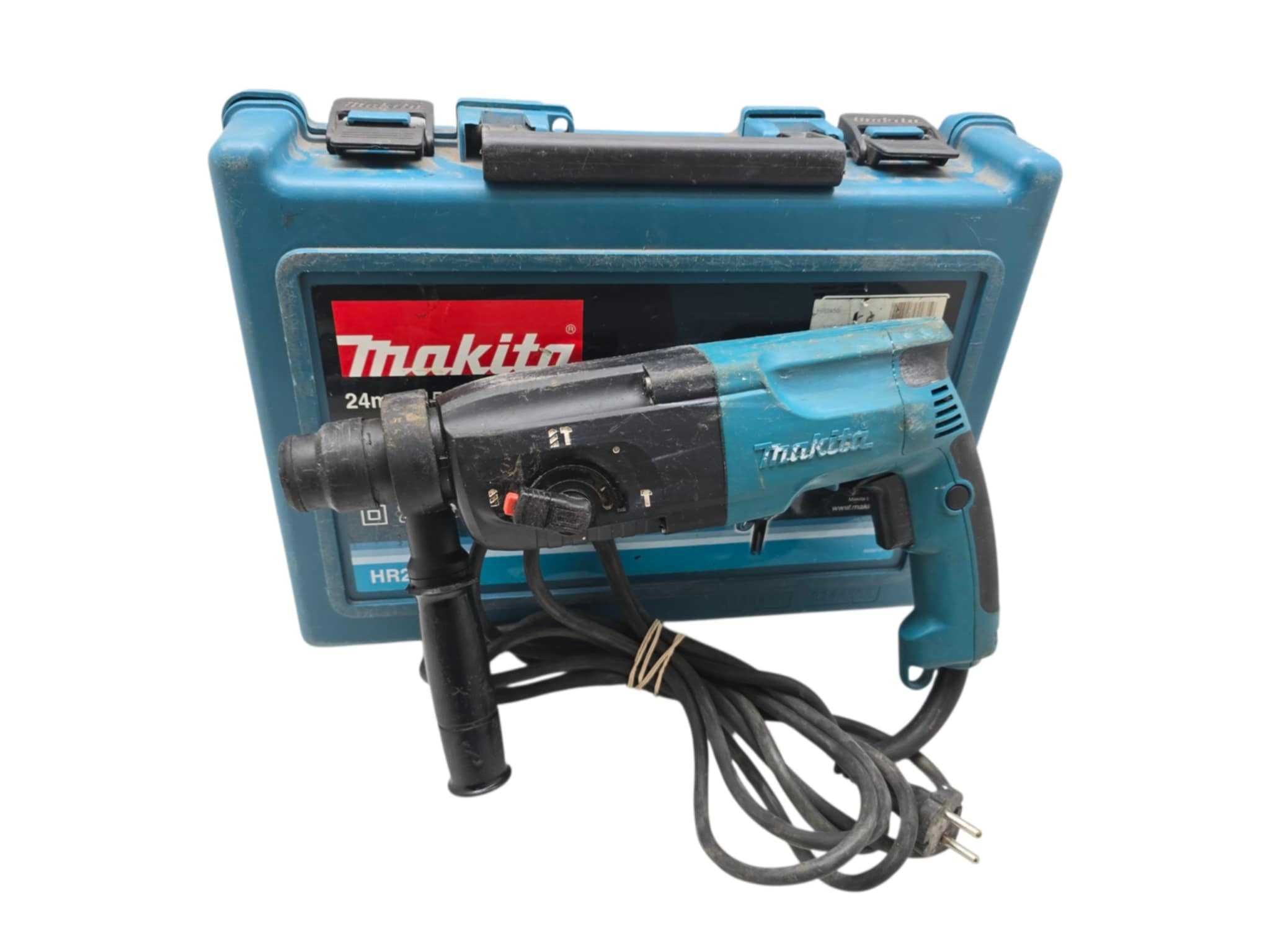 Młotowiertarka Makita HR 2470 SDS Plus + wiertła