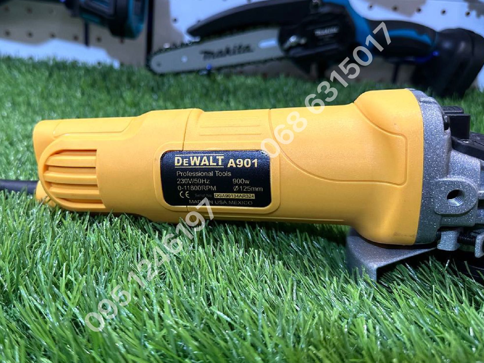 Сетевая электрическая Болгарка DeWALT A901 кабель 2м мощьность 900вт
