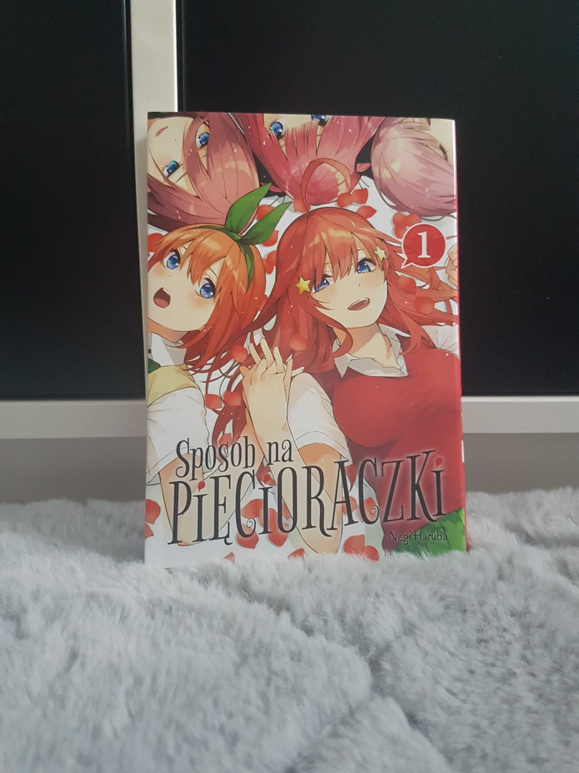 Sposób na pięcioraczki tom 1 manga/ komiks