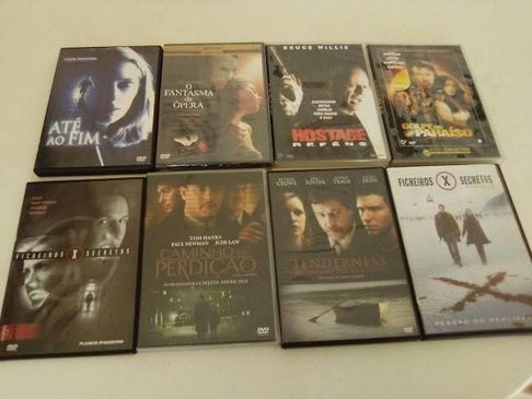 dvds originais muitos ainda embalados