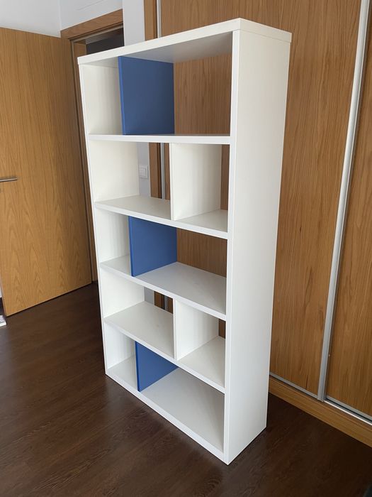 Cama + colchão + estante