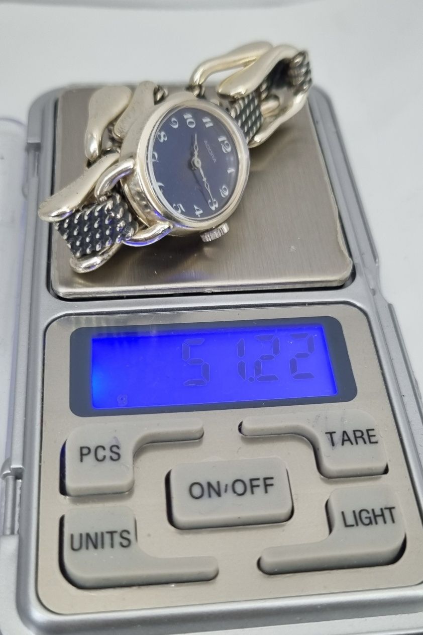 Stary srebrny zegarek 835 / 51,22 g.