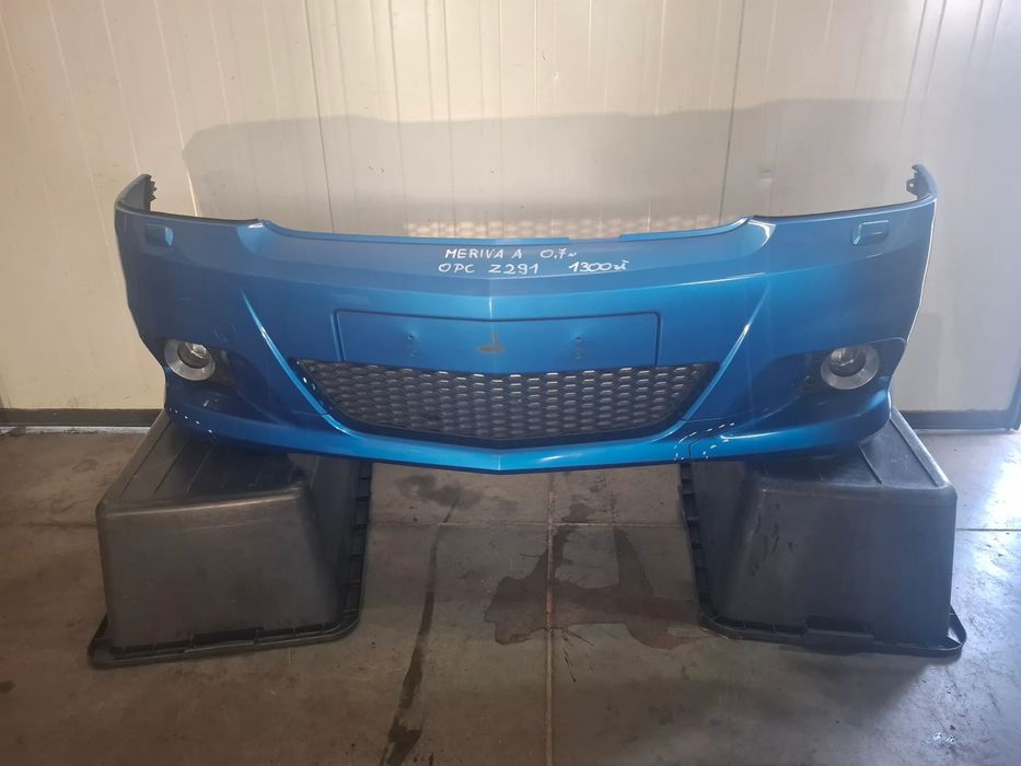 Zderzak przód Opel Meriva A OPC 2007 rok kolor Z291 kompletny uszkodzony dół
