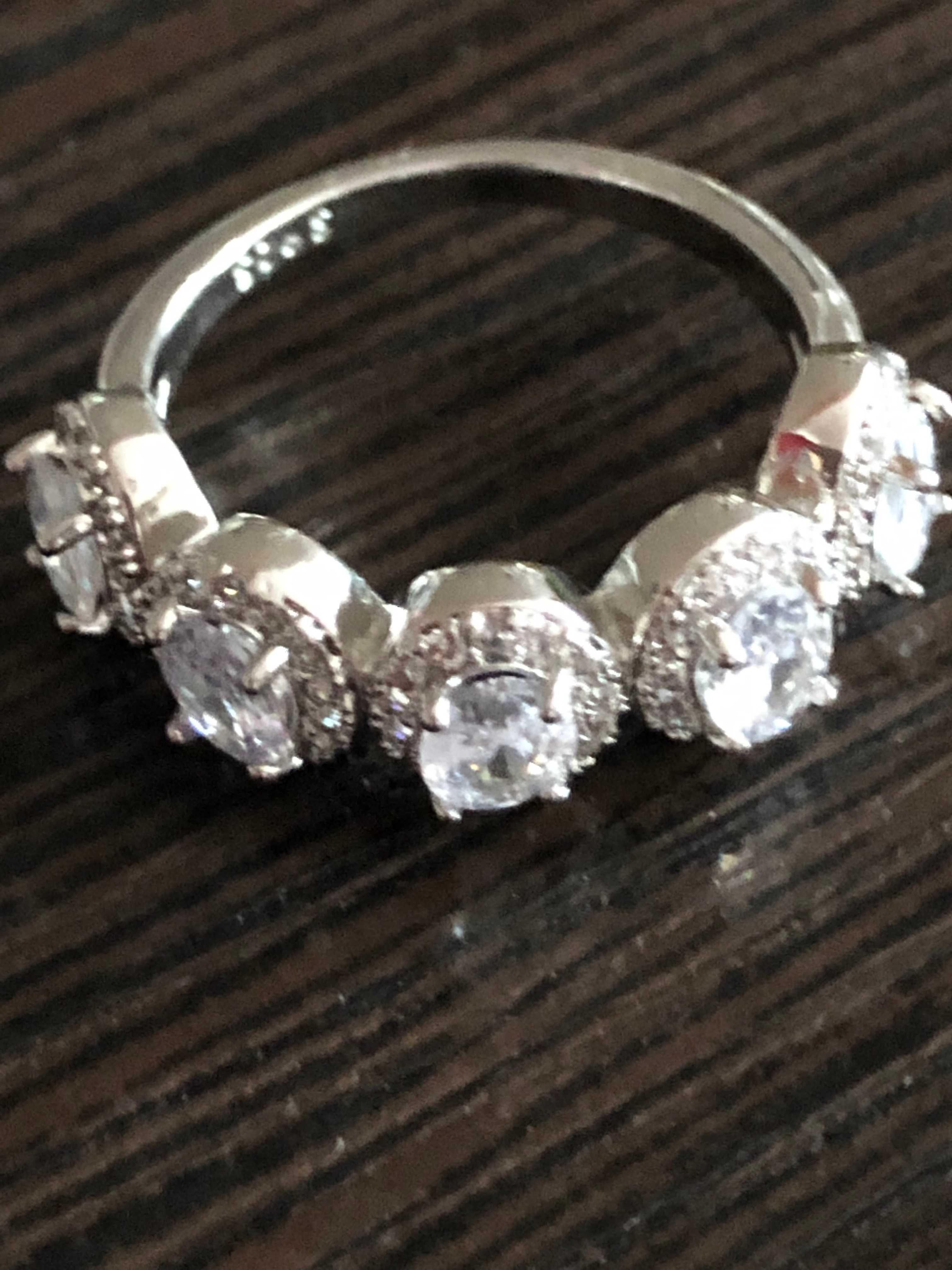 кольцо серебро в стиле обручалки