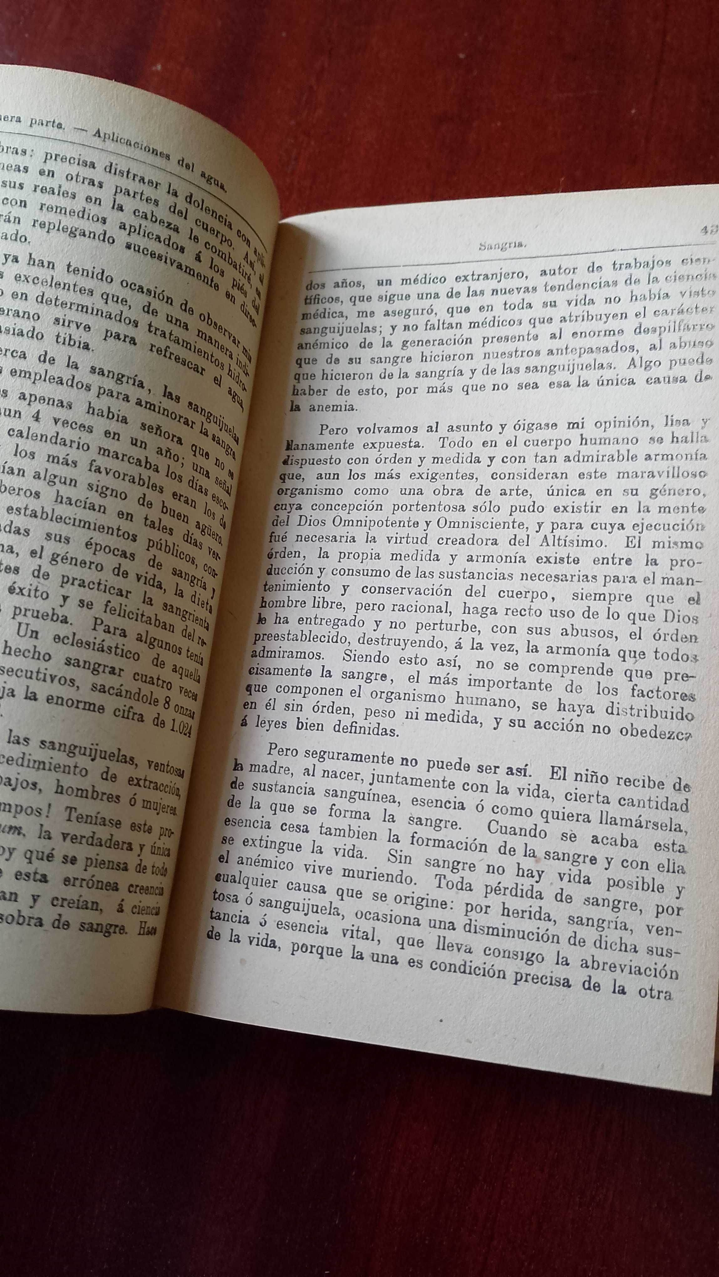 Método de Hidroterapia 1920 Monseñor Sebastian Kneipp