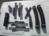 1:87 Mehano Lote de 38 vias pista comboio