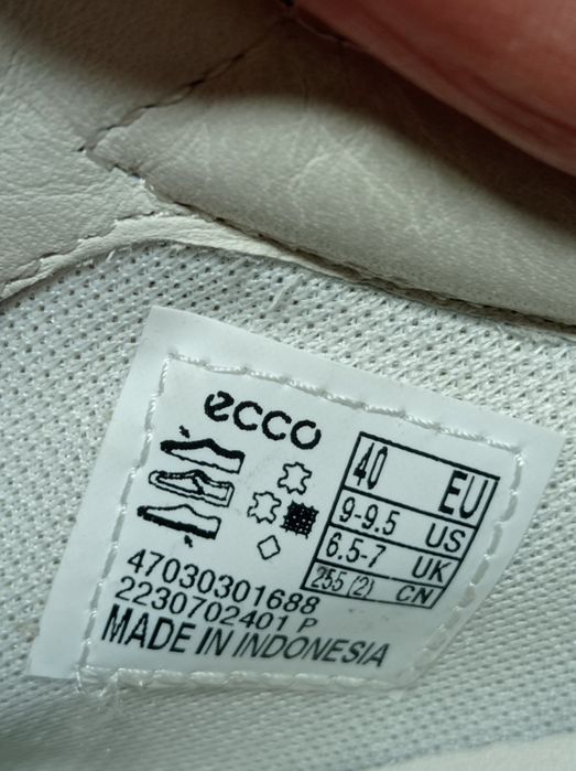 Кеди шкіряні Ecco 40р.