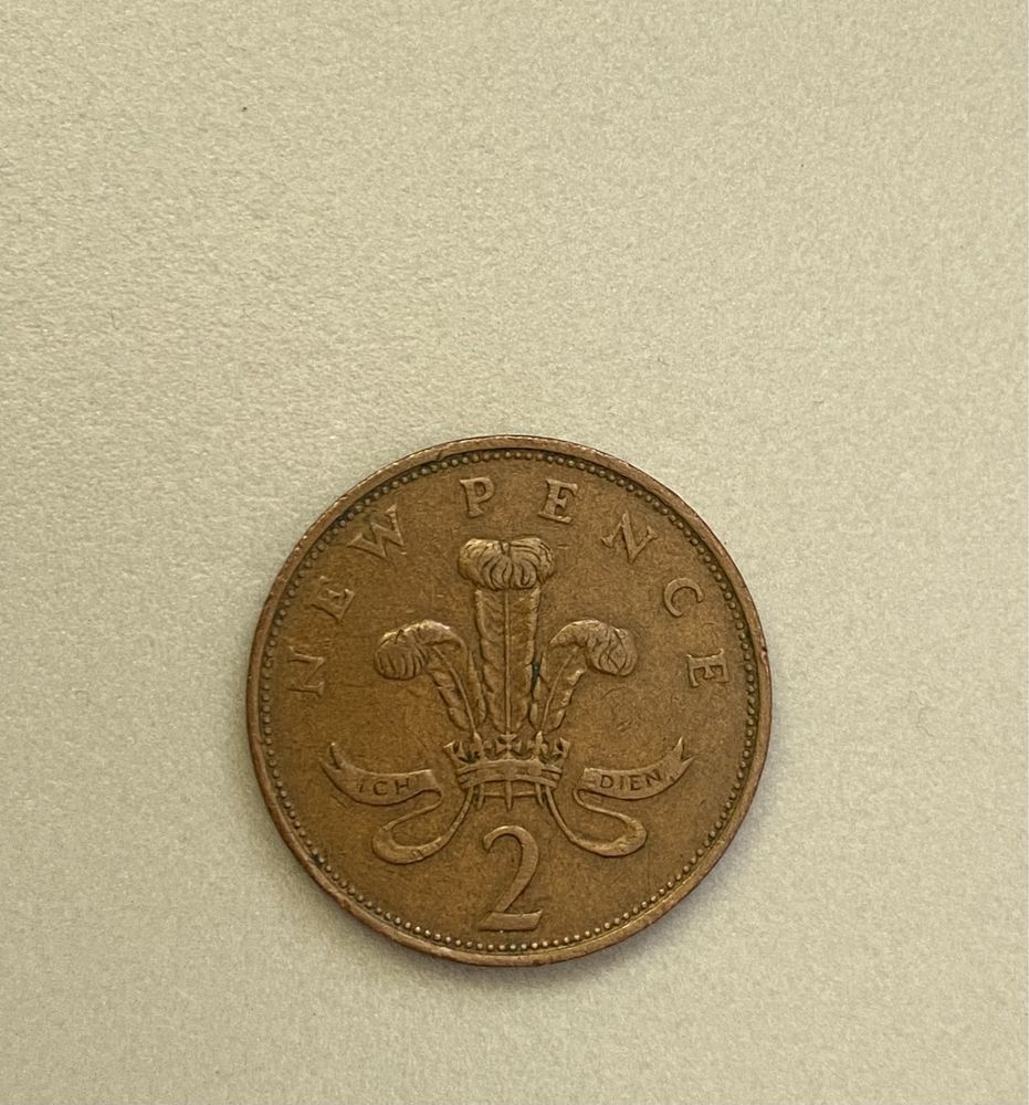 Moneta new pence 1975