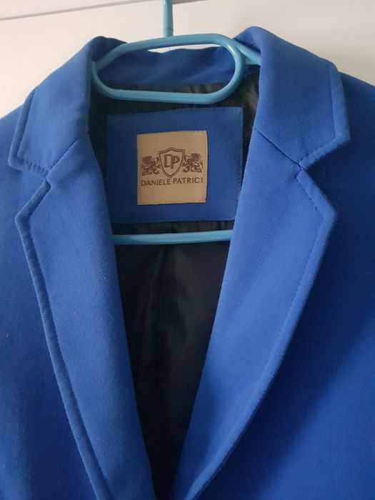 Żakiet marynarka chabrowy