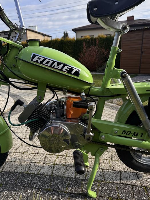 Motorynka/Motorower ROMET M1. Egzemplarz odrestaurowany, rok 1978