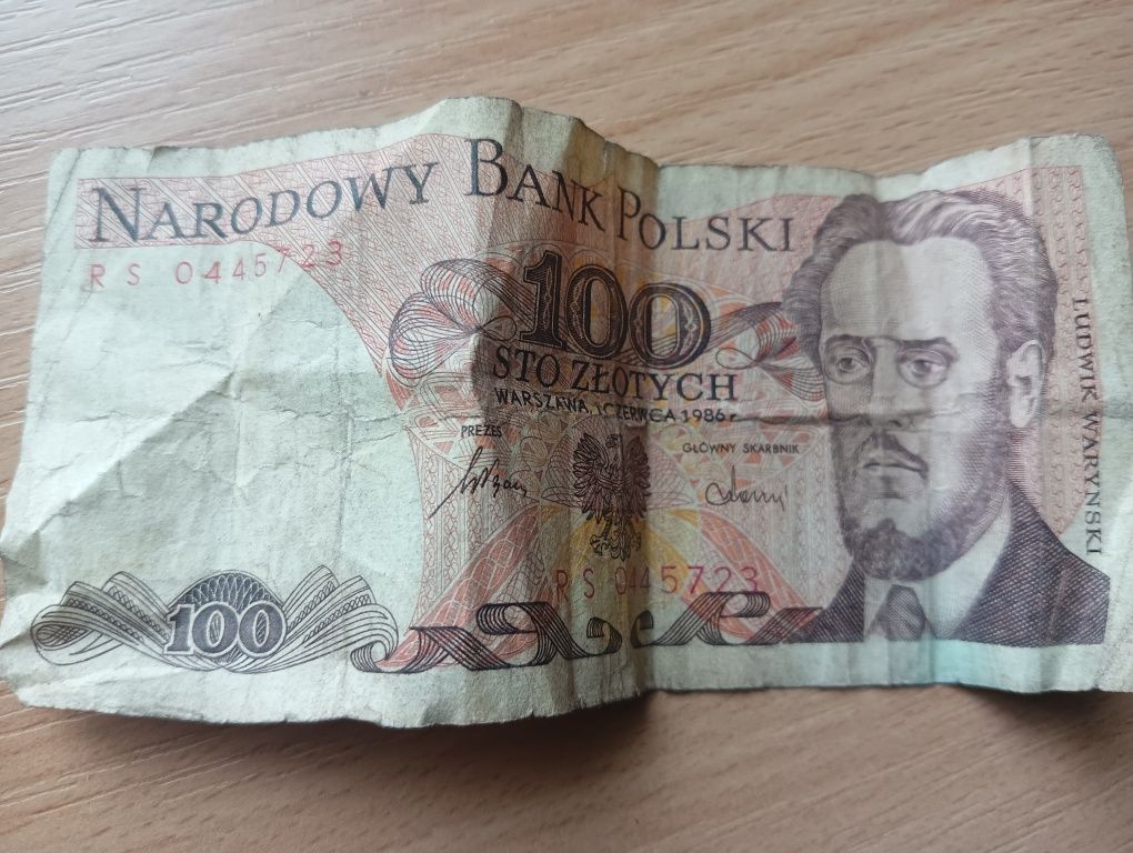 Banknot PRL Ludwik Warynski
