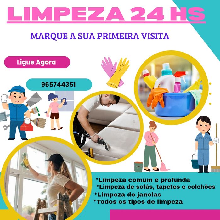 Limpeza 24hs Ligue agora