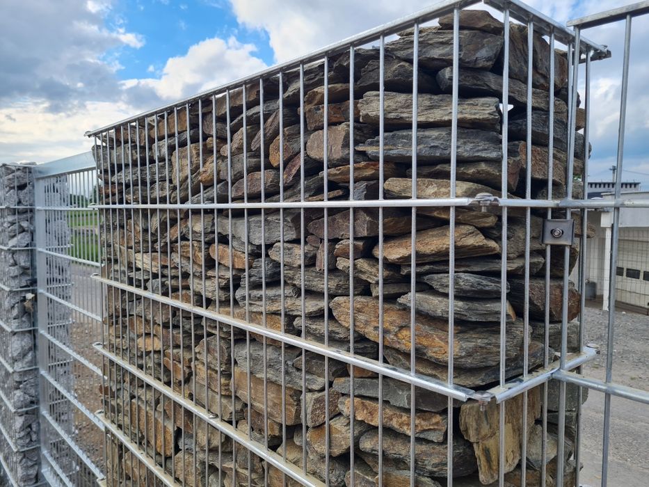 Kamienie do gabionów Łupek granitowy gabion kamień granit do gabionu