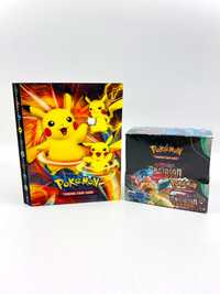 OGROMNY ZESTAW Pokemon Dla Dzieci 3 w 1 - ALBUM Na 432 Karty + PIKACHU