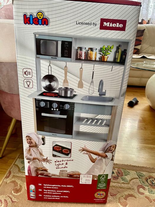 Kuchnia Miele, dziecięca Klein 7199, drewniana kuchnia do zabawy