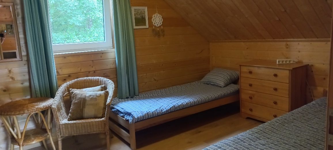 Domek nad samą rzeczką i stawem z sauną i jacuzzi