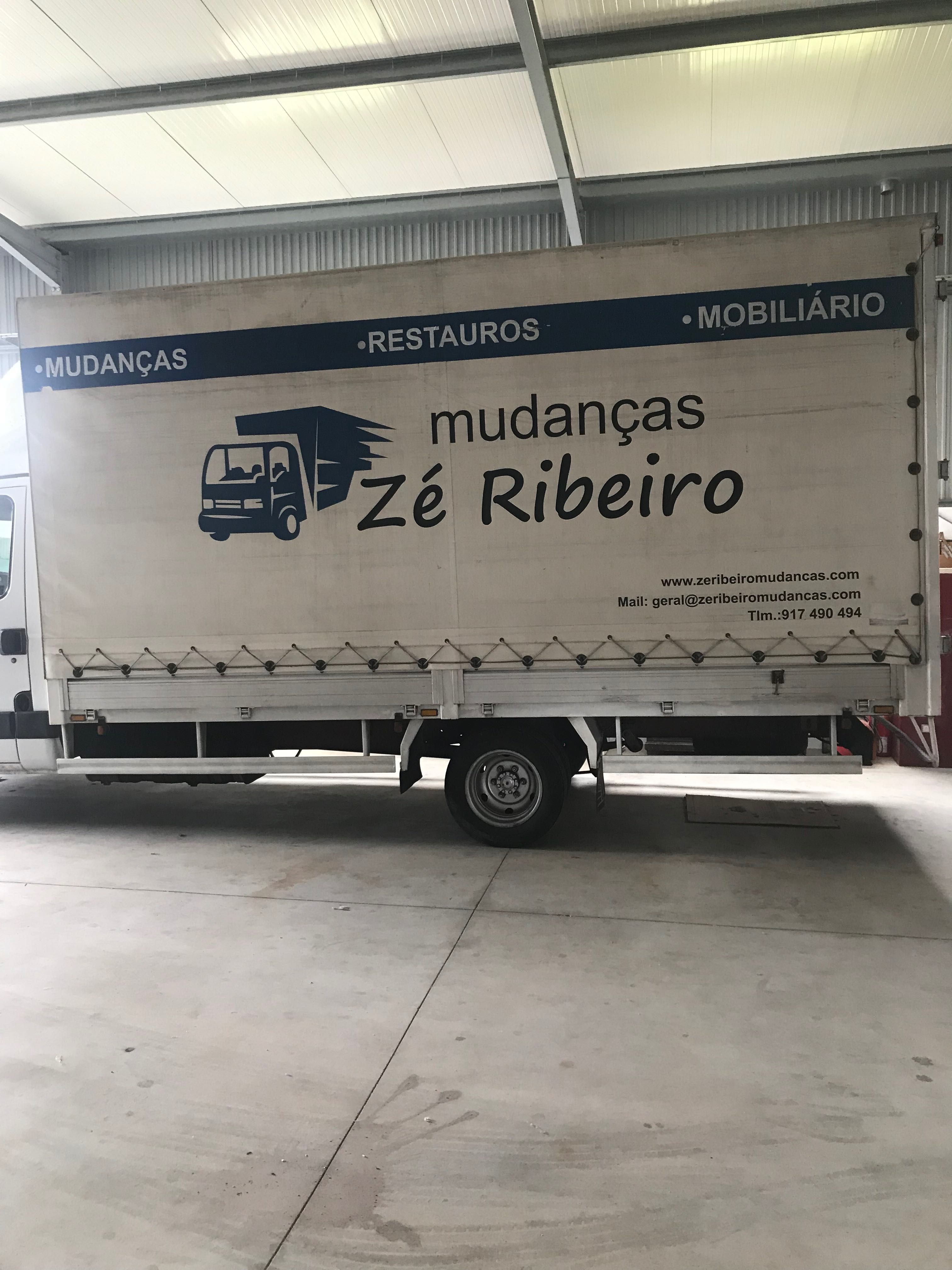 Transportes e mudanças Zé Ribeiro