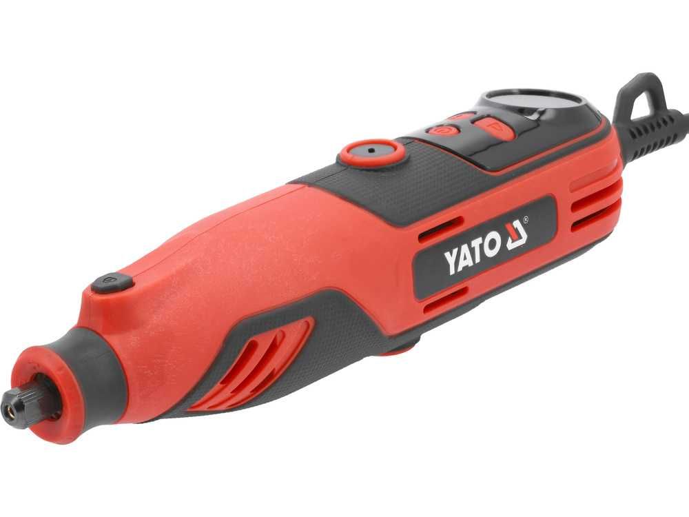 MINI SZLIFIERKA 3,2mm sieciowa 130W REGULACJA prędkości YATO