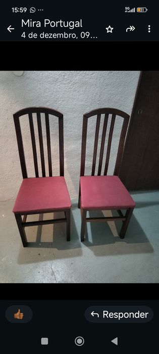 Conjunto de  Cadeiras